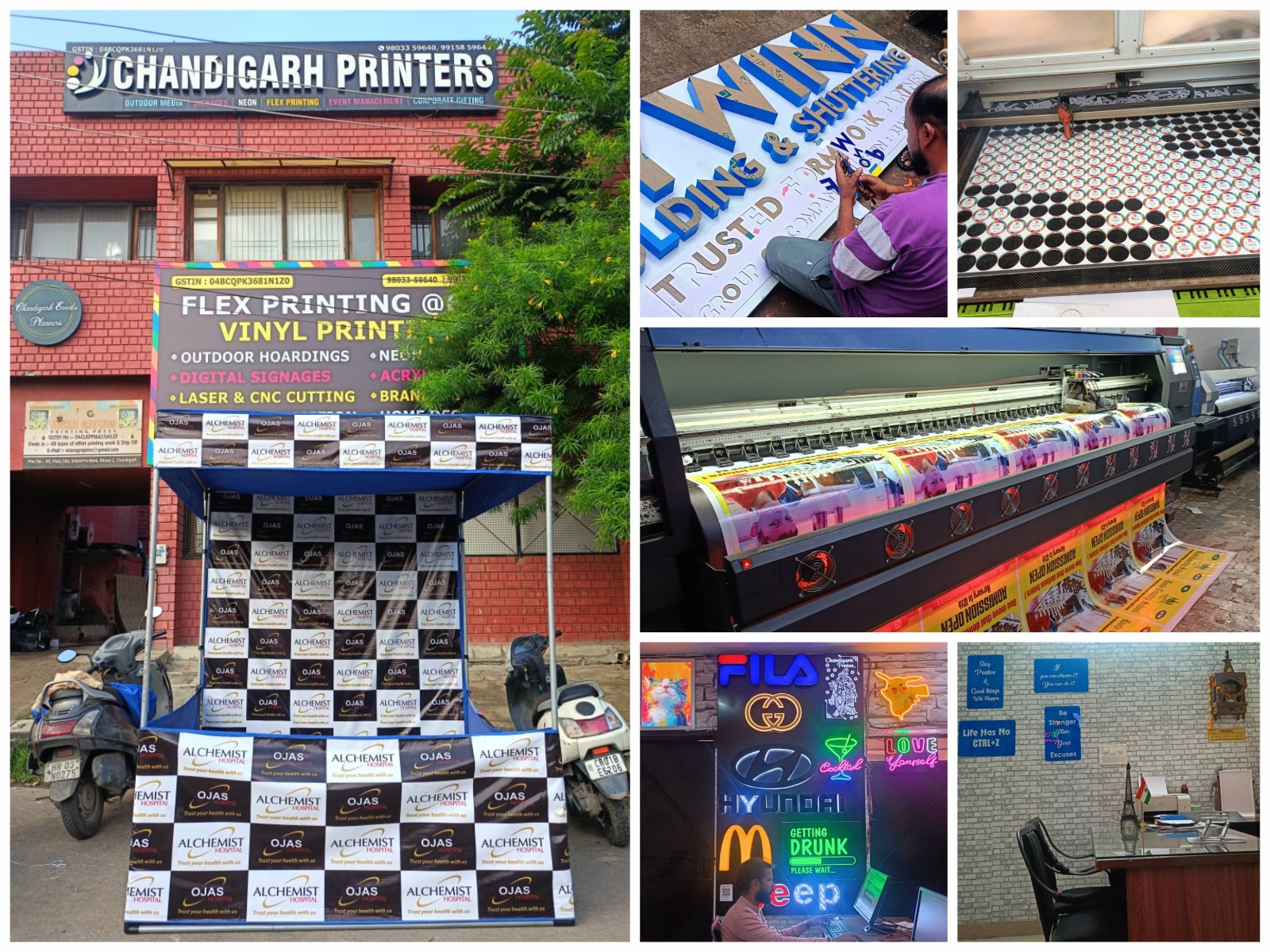 Welcome To Chandigarh Printers